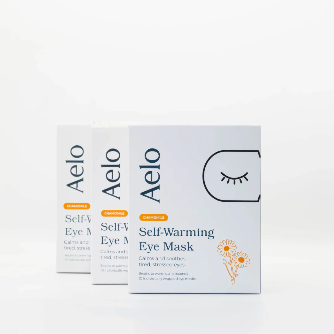 Aelo Self-Heating Eye Mask with Chamomile (10 pack) - Image 5