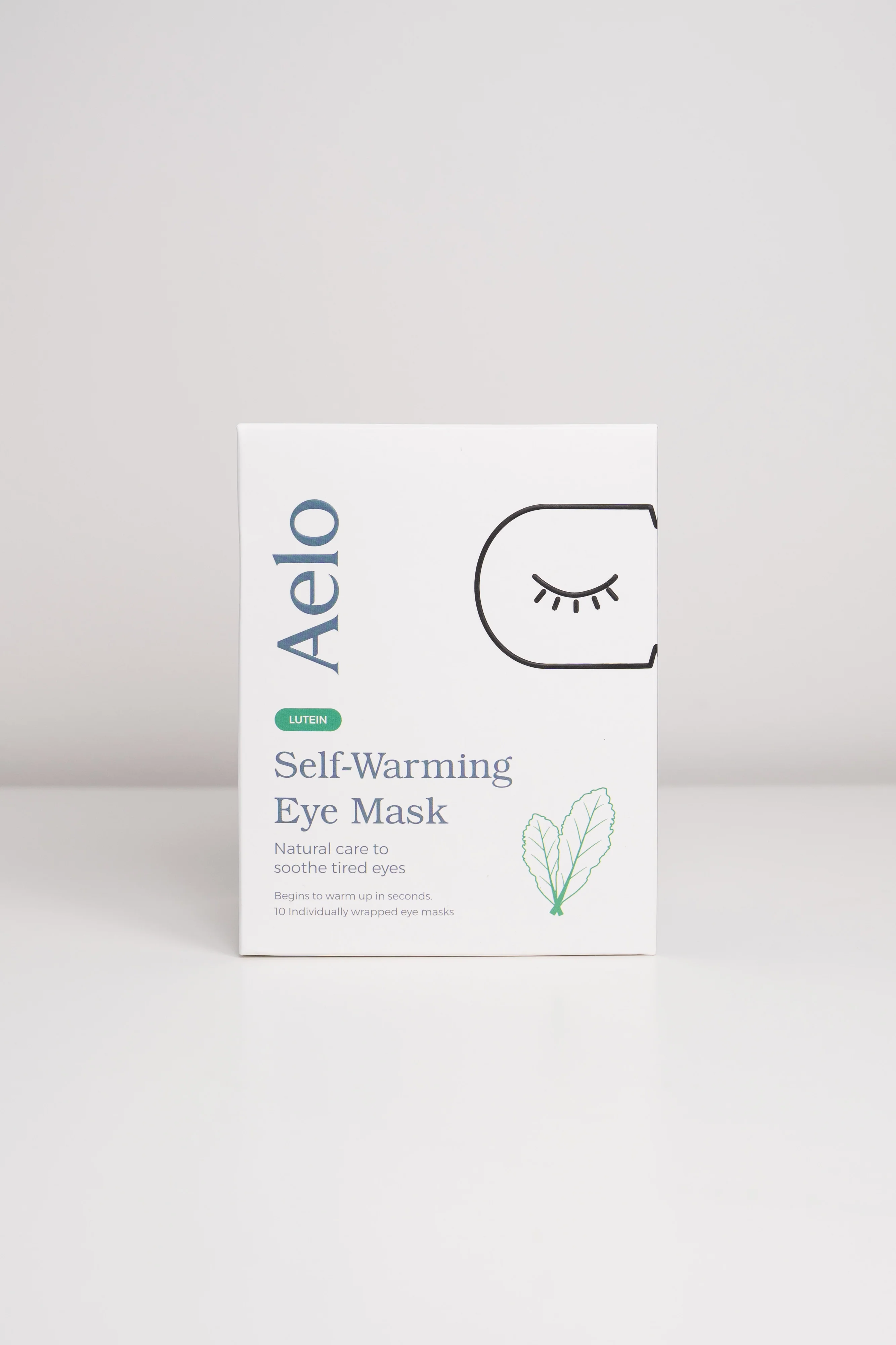 Aelo Self-Heating Eye Mask with Lutein (10 pack) - Image 3