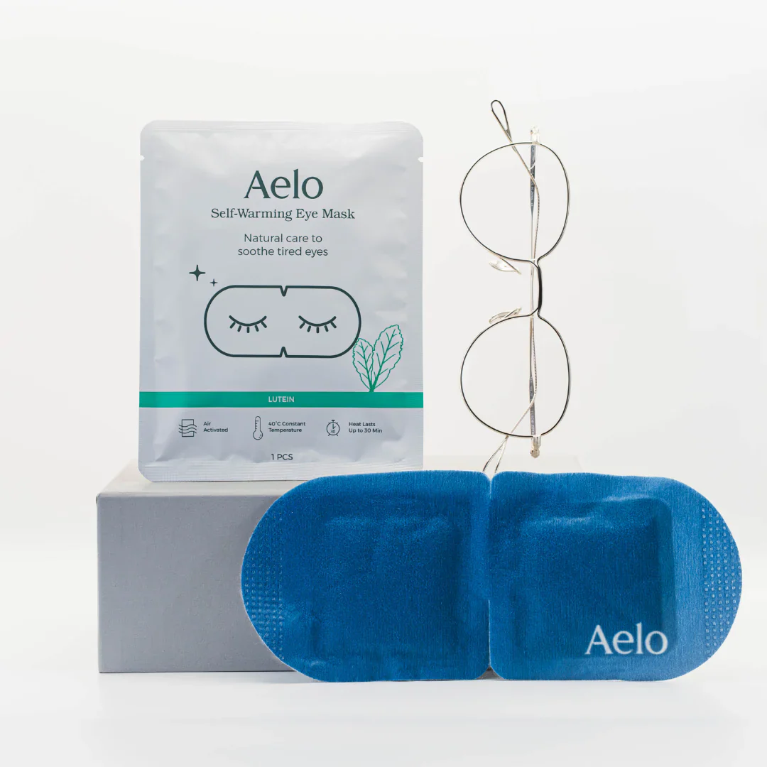 Aelo Self-Heating Eye Mask with Lutein (10 pack) - Image 4