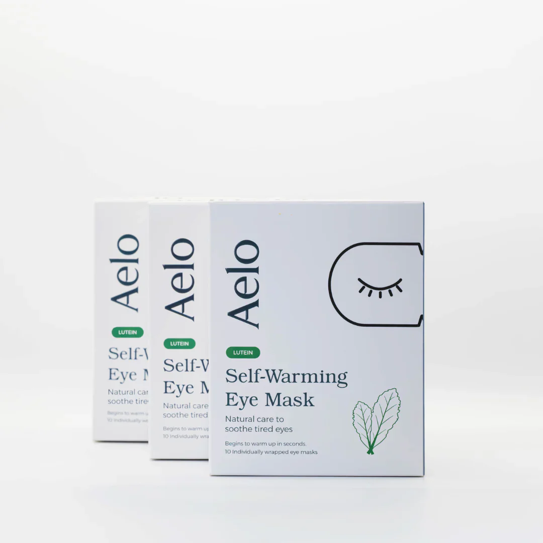 Aelo Self-Heating Eye Mask with Lutein (10 pack) - Image 5