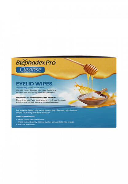 Blephadex Pro Cleanse Eyelid Wipes - Image 5