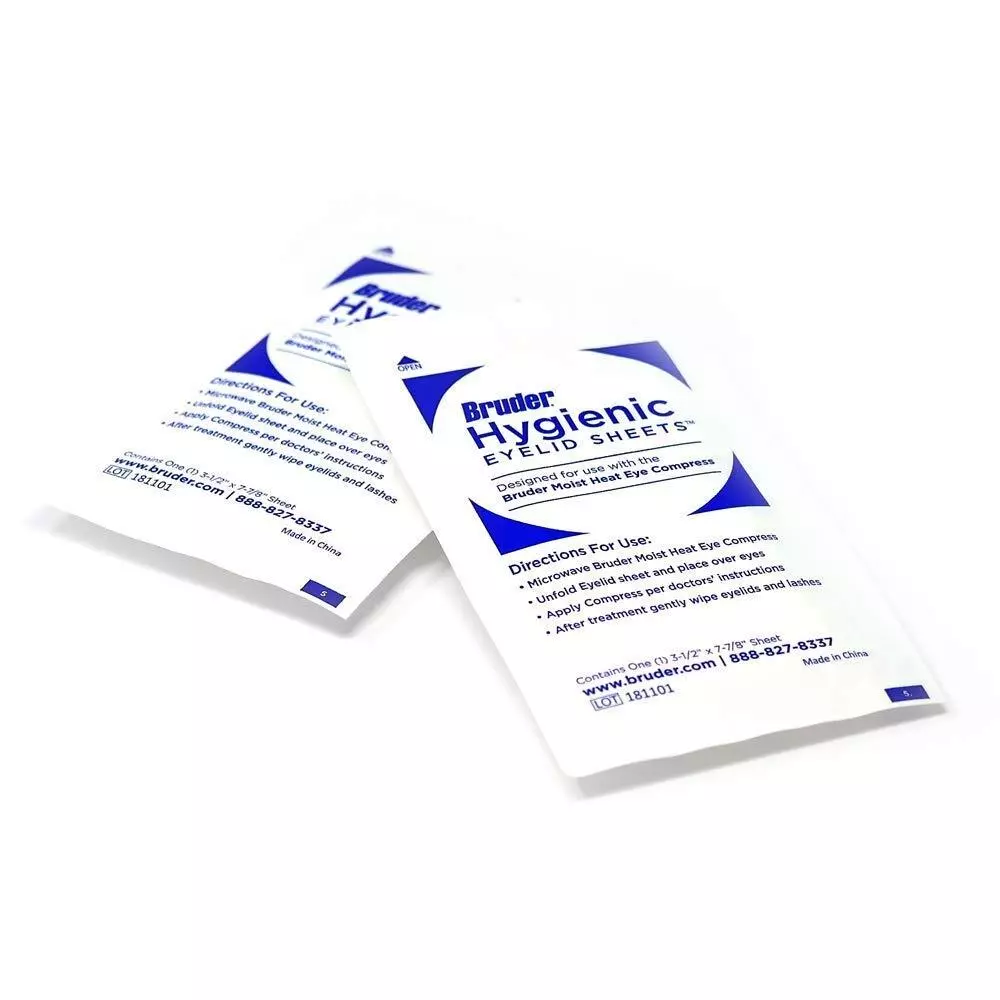 Bruder Hygienic Eyelid Sheets (35 pack) - Image 7