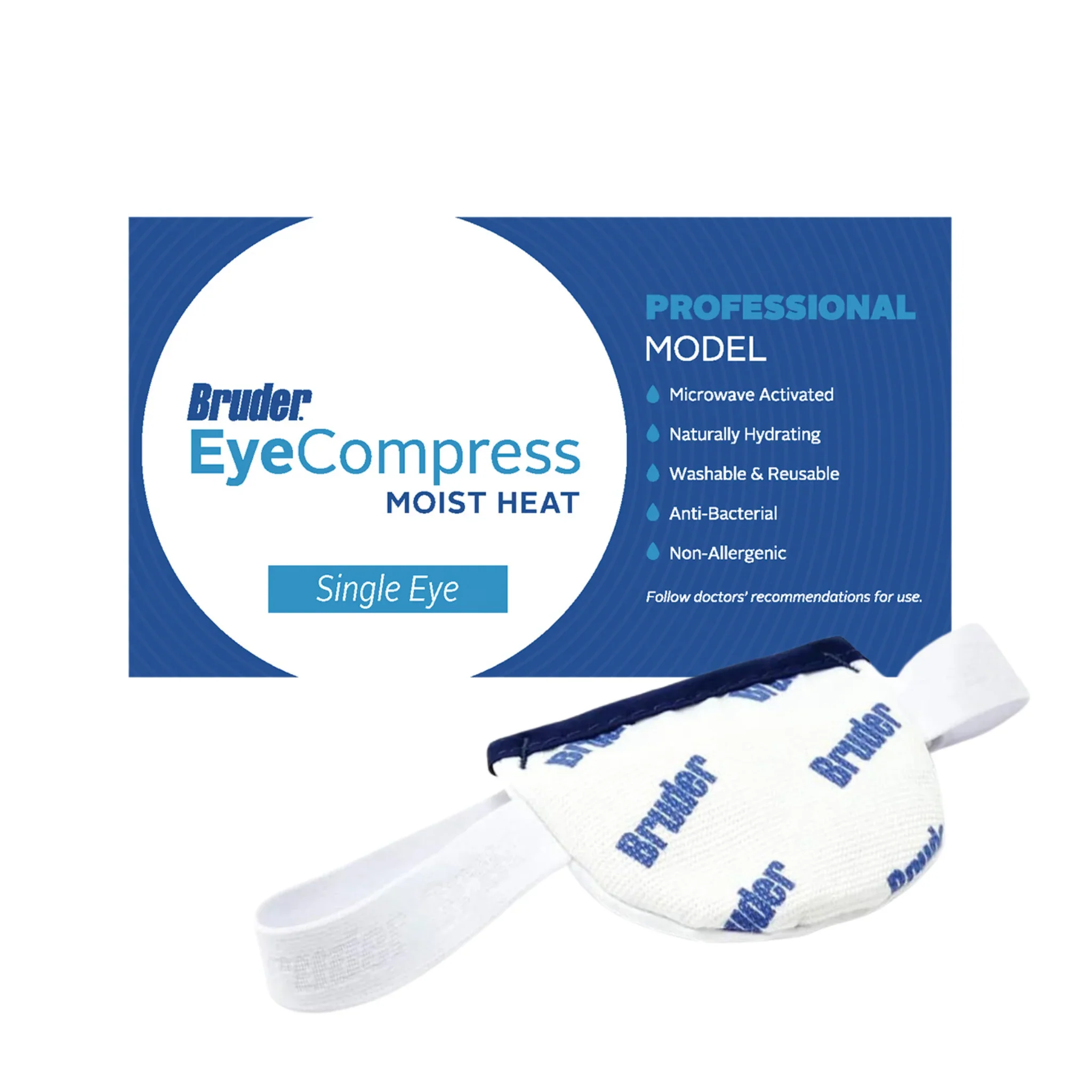 Bruder Moist Heat Eye Compress - Single Eye - Image 4