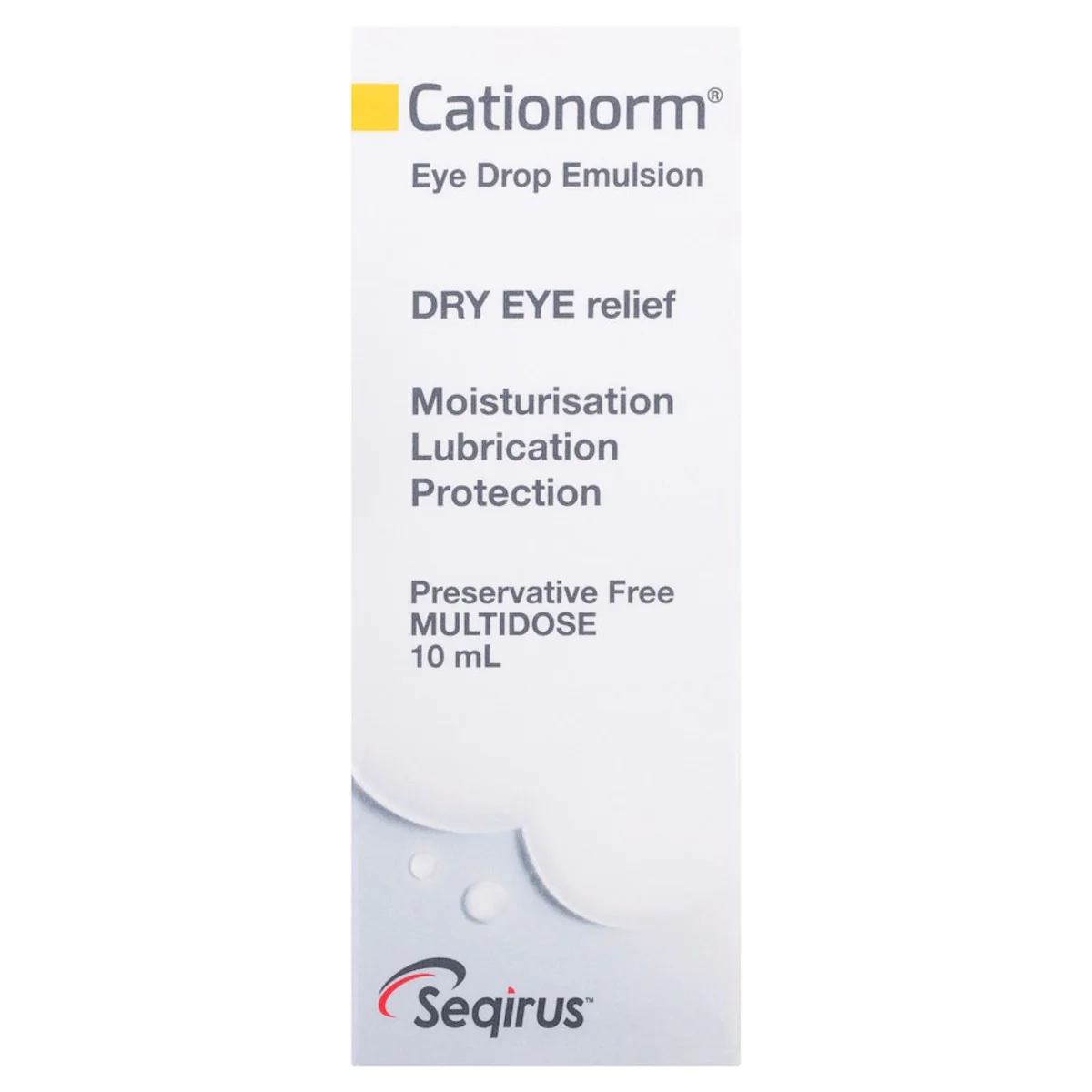 Cationorm Preservative Free Eye Drops Bottle - Image 4