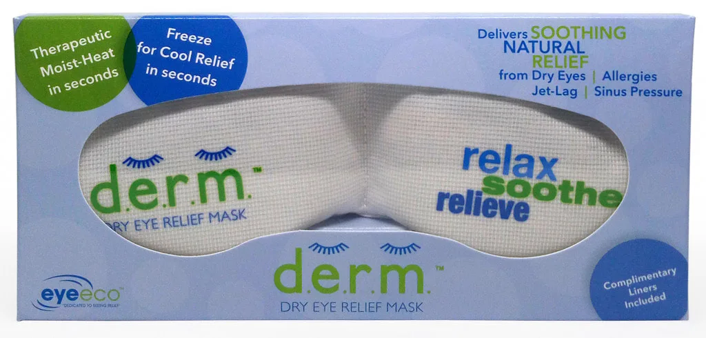 DERM Dry Eye Relief Mask - Moist Heat Compress - Image 4