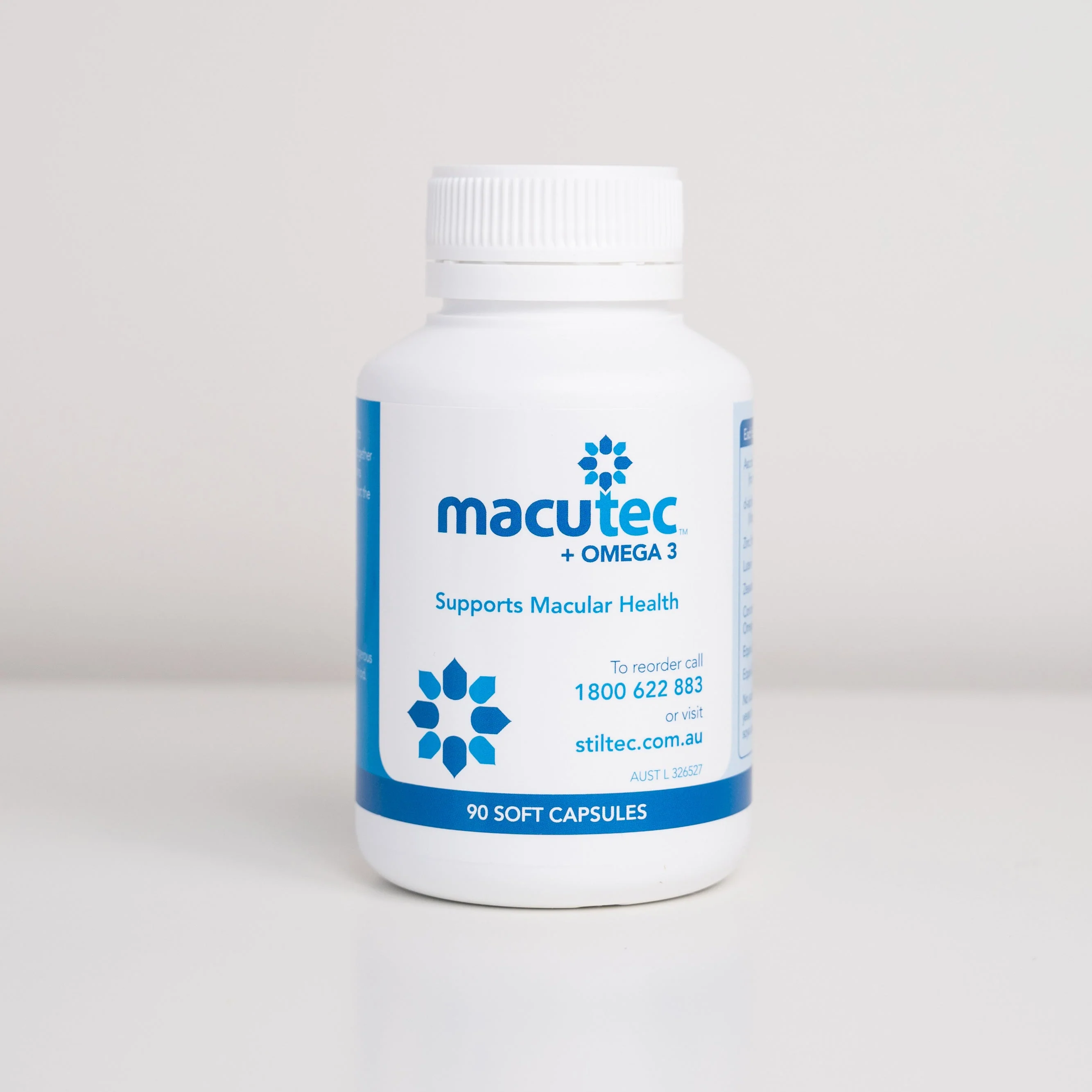 Macutec + Omega 3 - 90 Capsules