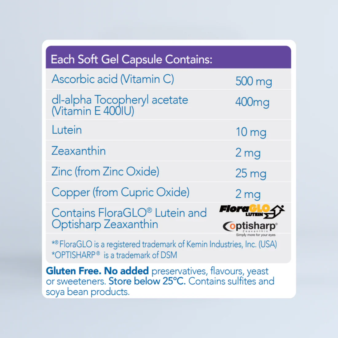 Macutec Once Daily Supplement - 120 Capsules - Image 4