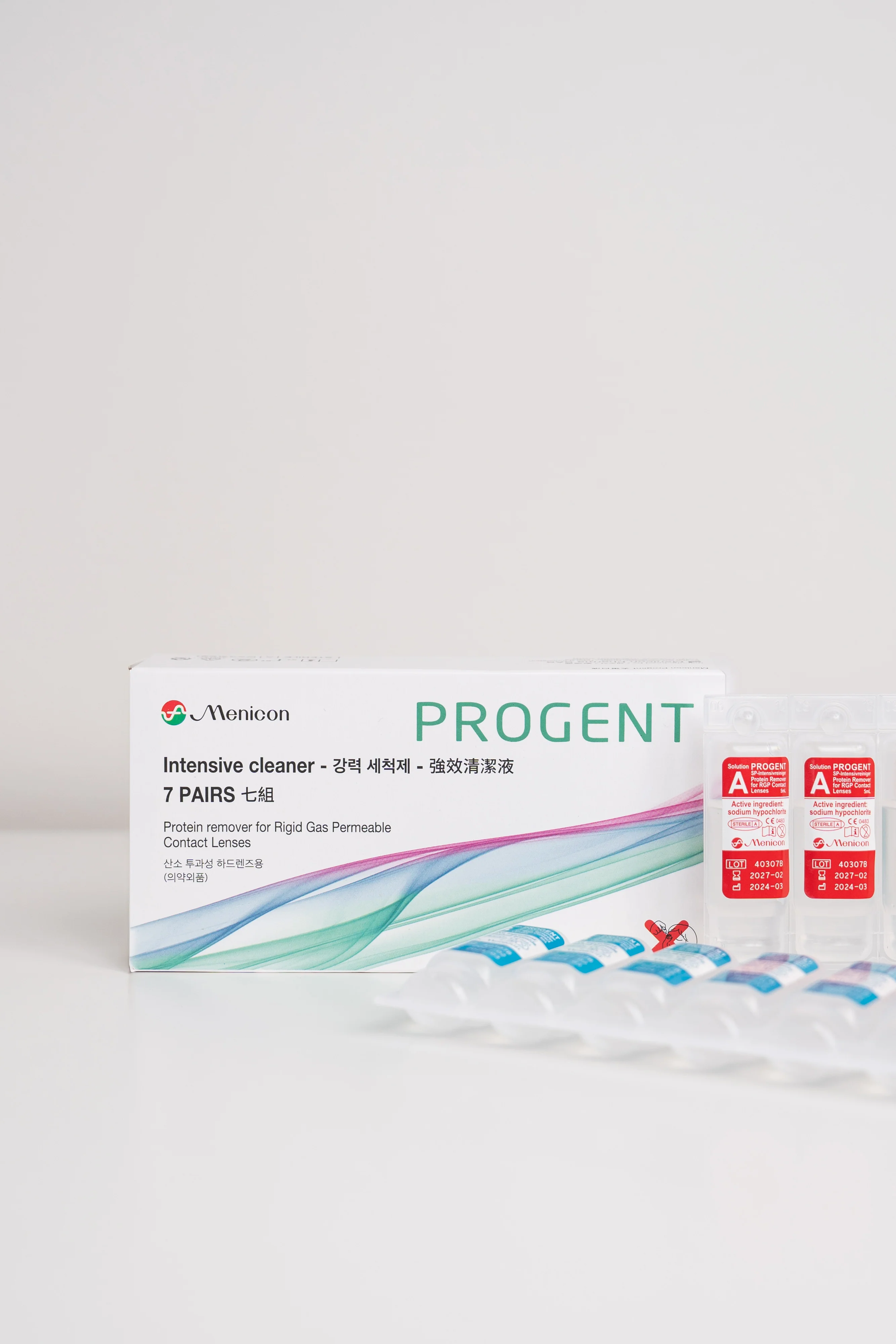 Menicon Progent Contact Lens Intensive Cleaner - Image 2