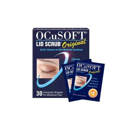 Ocusoft Lid Scrub Original Eyelid Wipes - Image 3