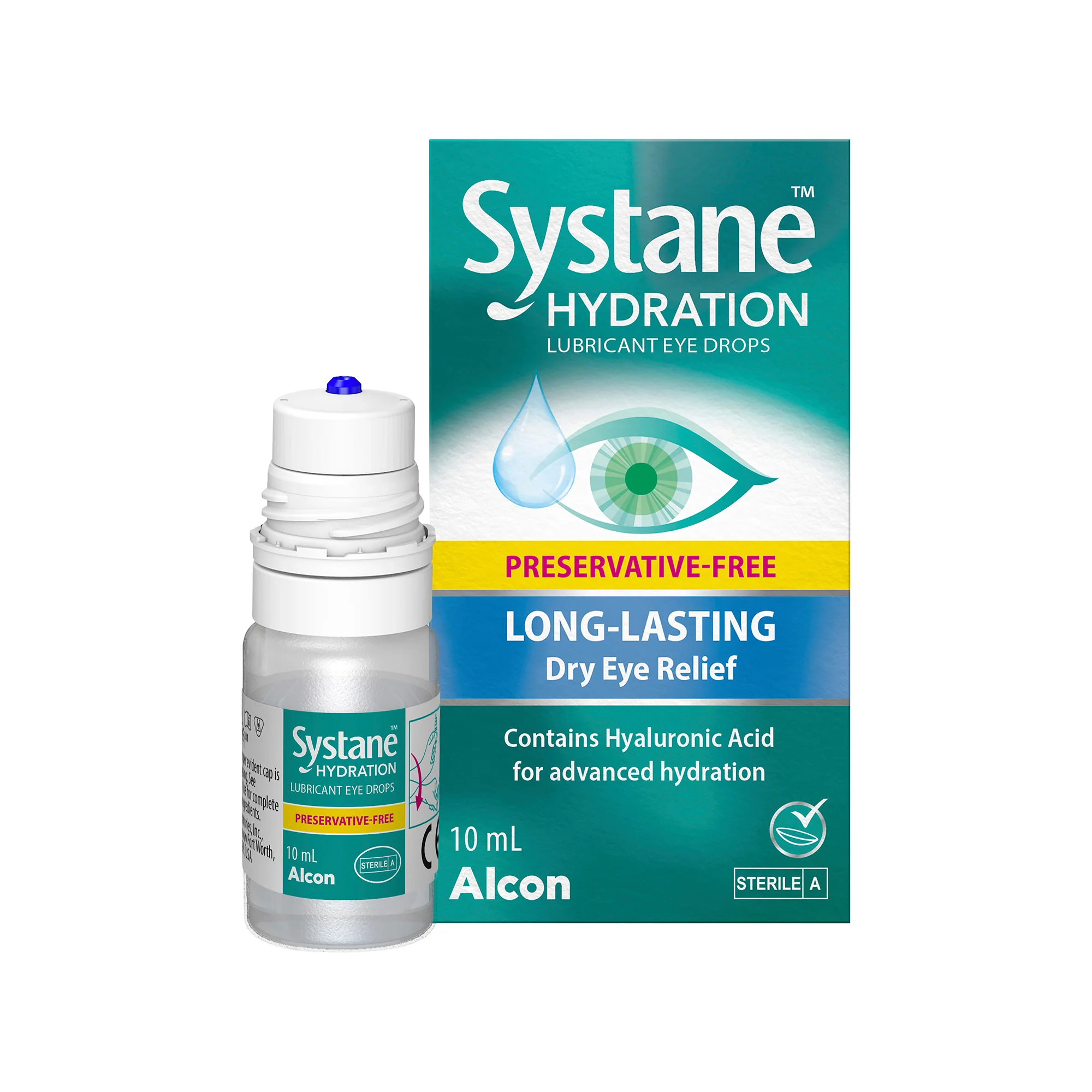 Systane Hydration Lubricant Eye Drops Preservative Free - Image 3