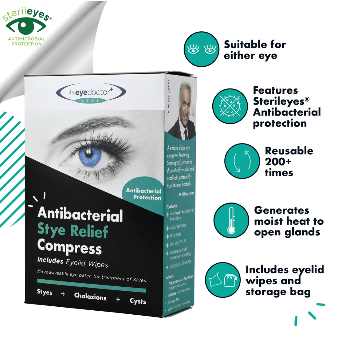 The Eye Doctor Antibacterial Stye Relief Compress - Image 6