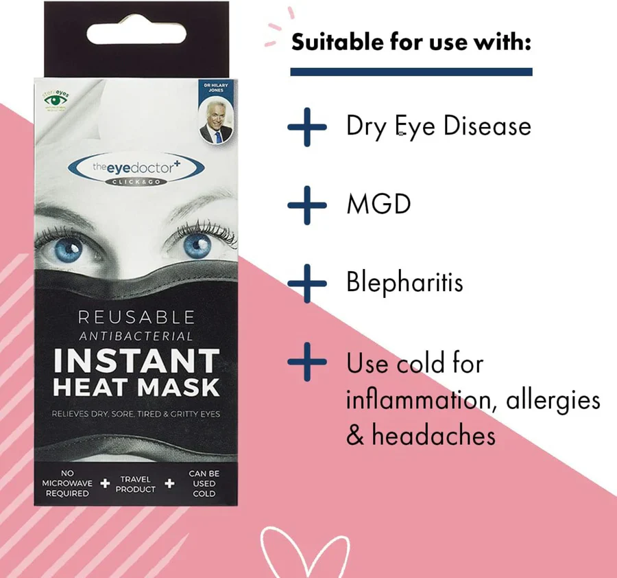 The Eye Doctor Reusable Antibacterial Instant Heat Mask - Image 6