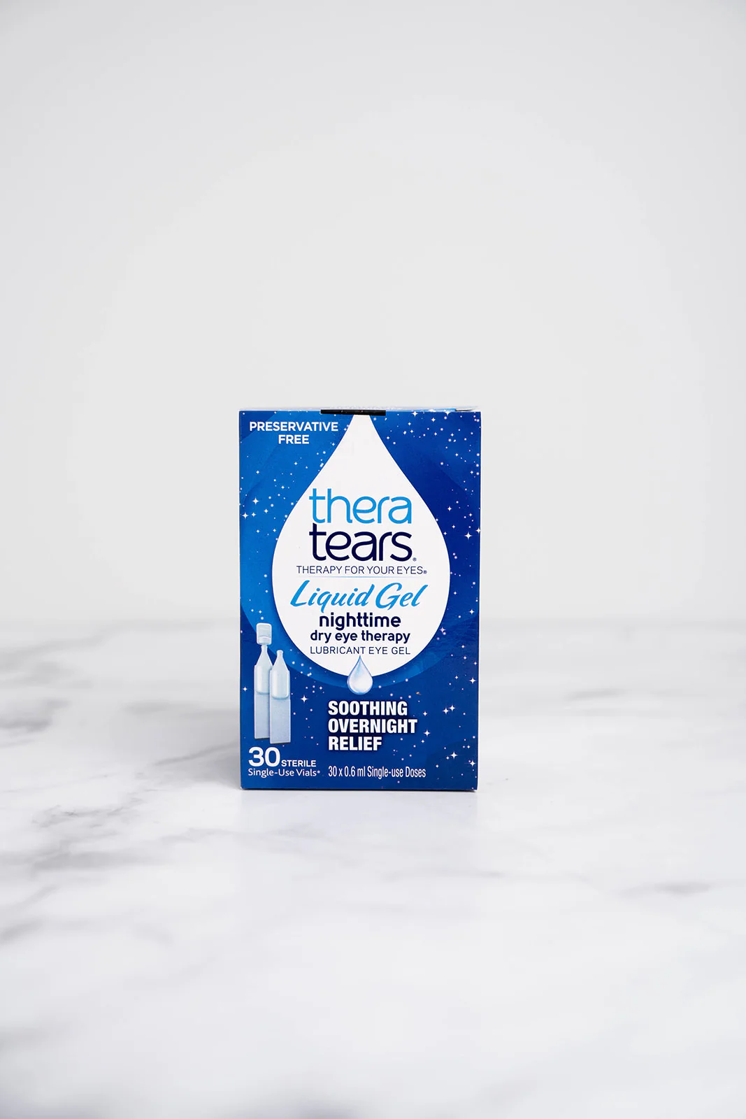 Thera Tears Nighttime Lubricant Eye Gel 30 x 0.6ml Vials