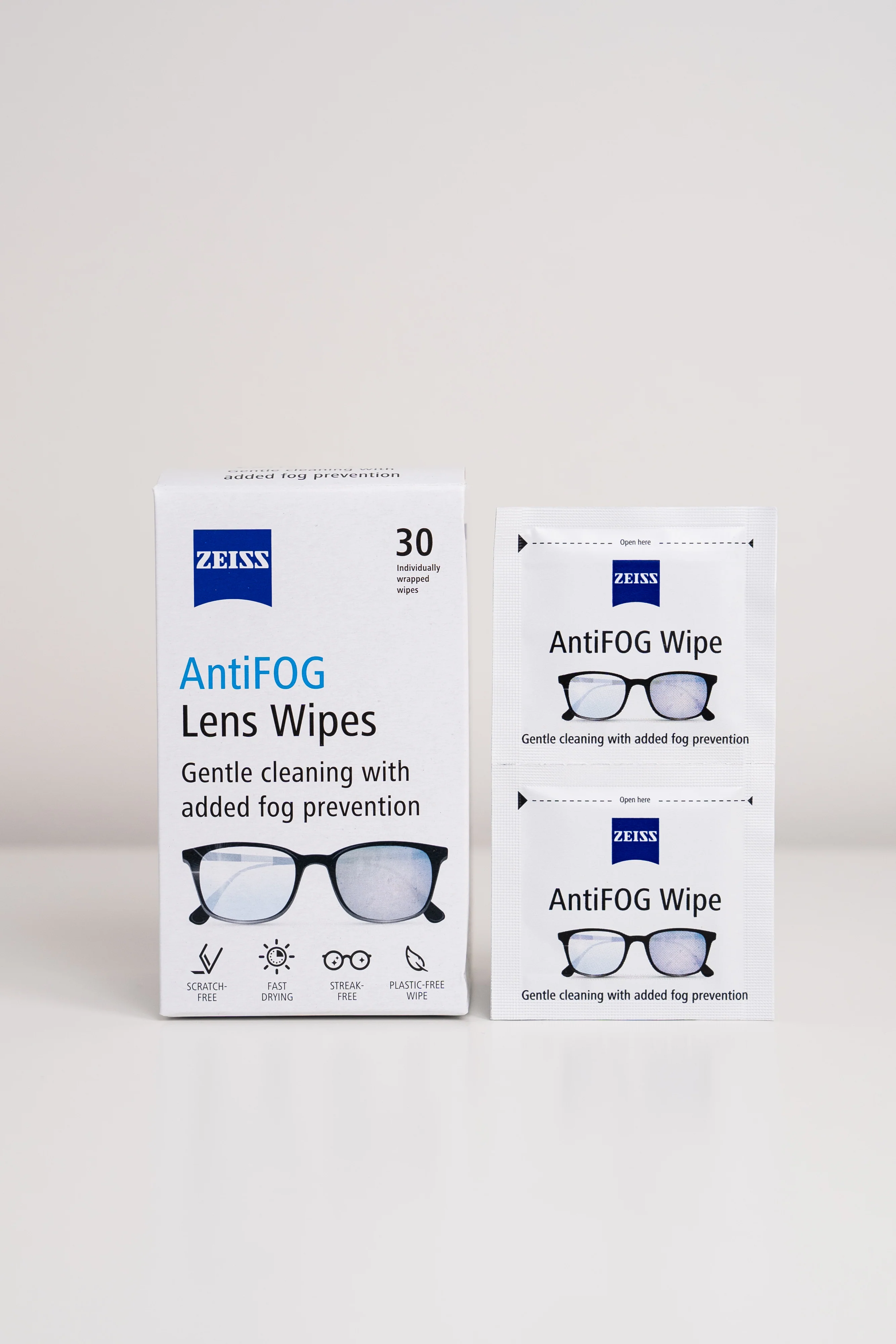 Zeiss AntiFOG Lens Wipes - 30 pack - Image 2