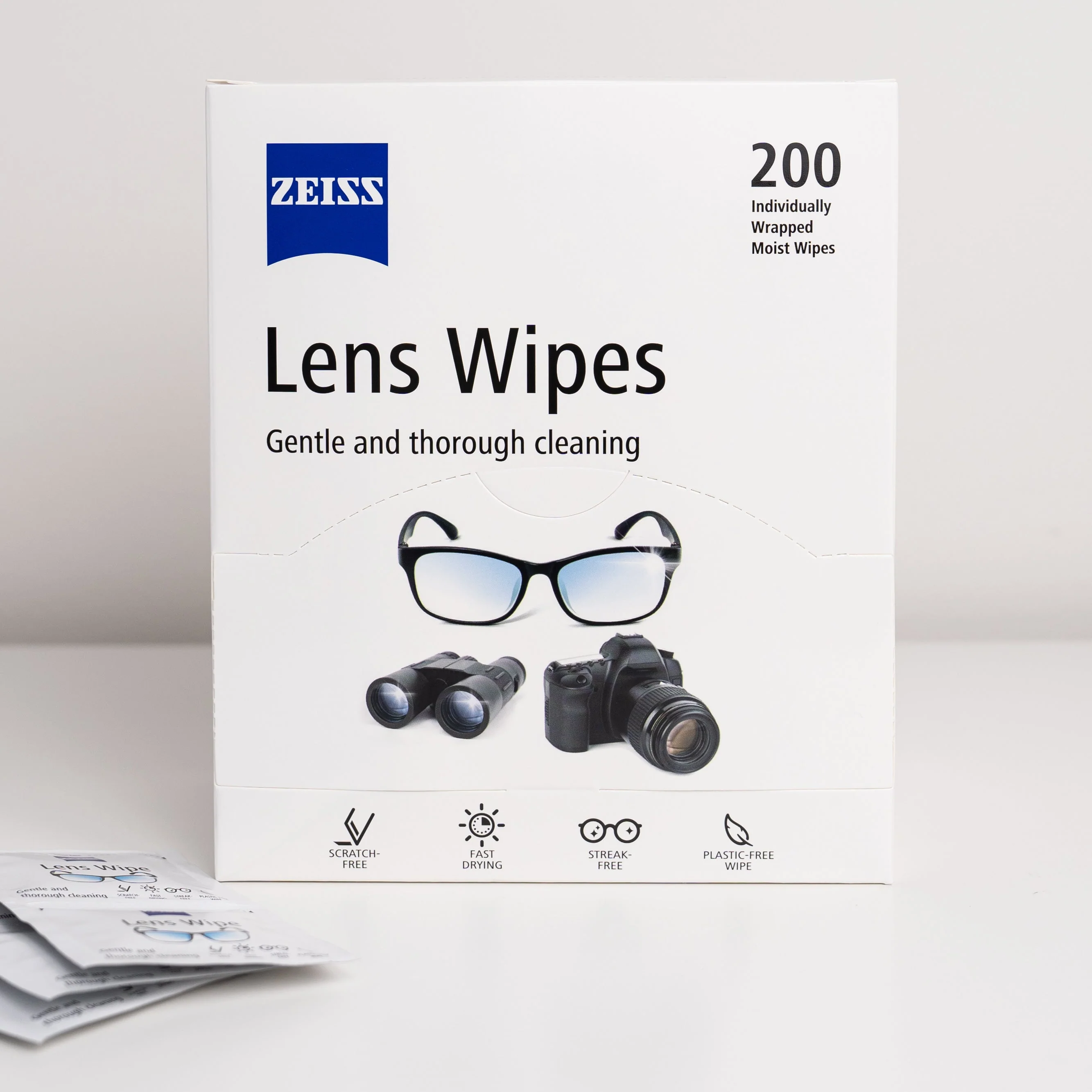 Zeiss Lens Wipes - 200 pack